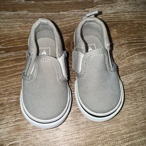 Vans grey tennis shoes